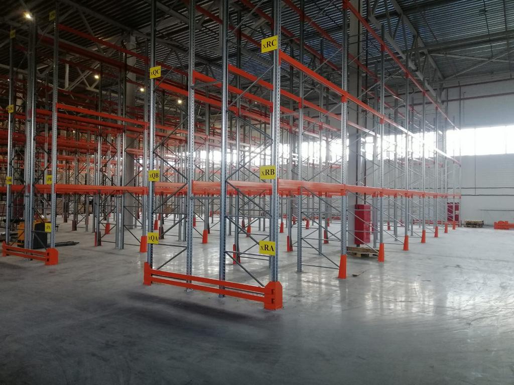 Отбойники для паллетных стеллажей