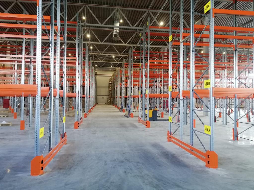 Торцевой отбойник сдвоенного ряда