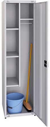 Металлический шкаф для одежды и инвентаря ШМ-21П
